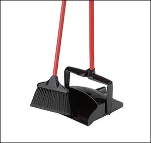 lobby  broom and dustbin